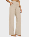 Loose High-Waist Business Wide-Leg Yoga Pants